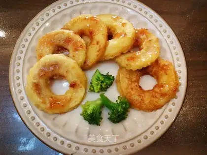 Beer apple rings