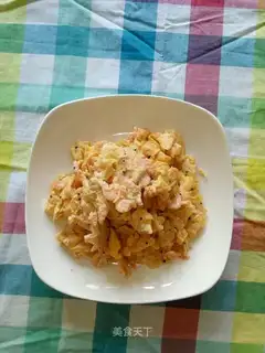Antarctic krill fried eggs