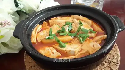 ♪ Rock-pot sauerkraut tofu ♪