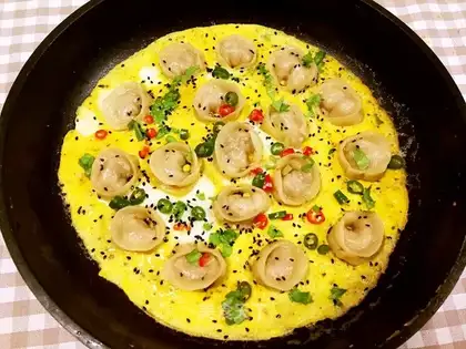 Gold dumplings