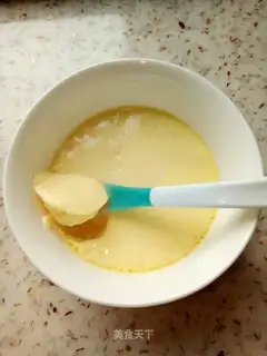 Milk steamed eggs