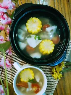 Corn Lotus soup