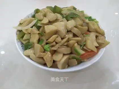 Fried apricot