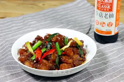 Garlic burning ribs