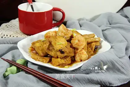 Shrimp tofu