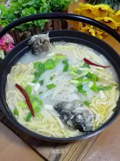 Squid radish soup