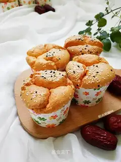 Sesame cupcakes