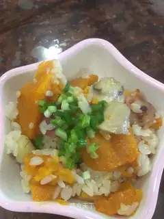 Pumpkin mushroom sausage