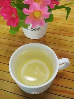 Honey lemon tea