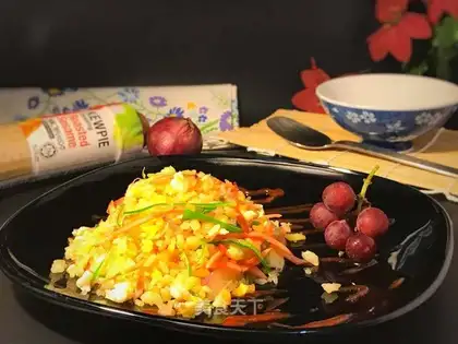 Gold egg fried rice
