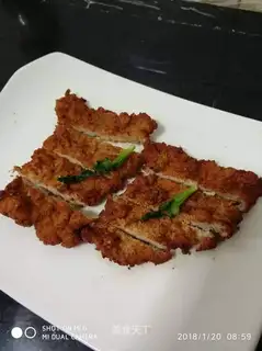 Fried pork chops