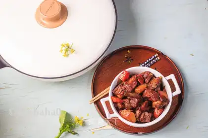 Red lamb chops