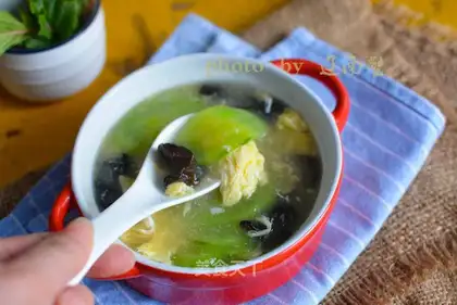 cucumber egg soup