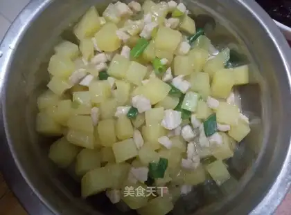 Potato meat
