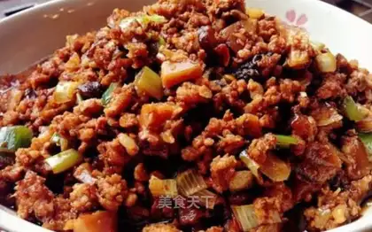 Frozen meat sauce
