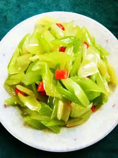 I'm going to have to go to the celery