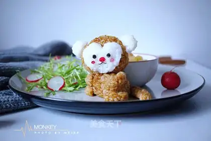 Little monkey curry potatoes