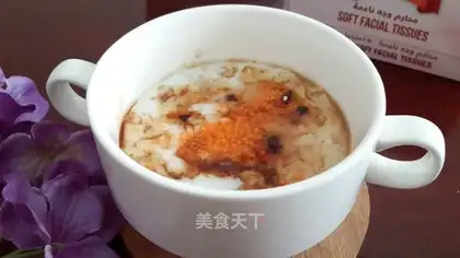 Flying fish steam eggs