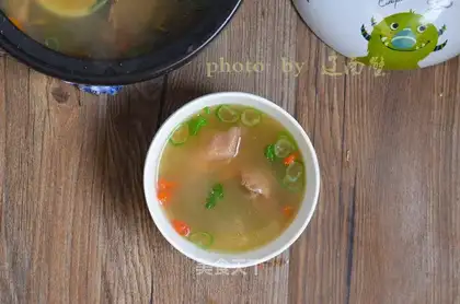 Rock chicken soup