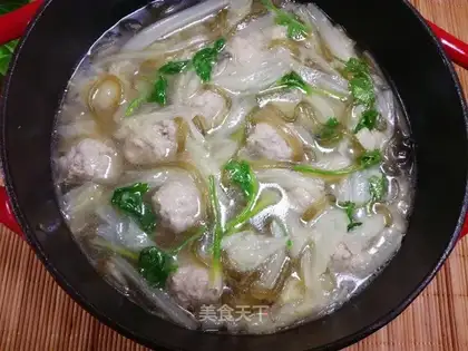 Meatball cabbage stew