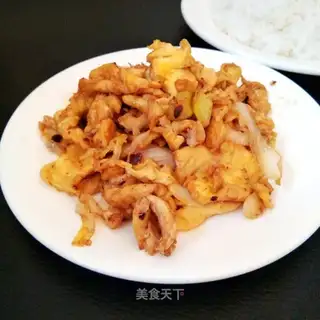 Soy fried eggs