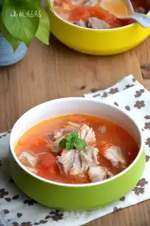 Tomato chop soup