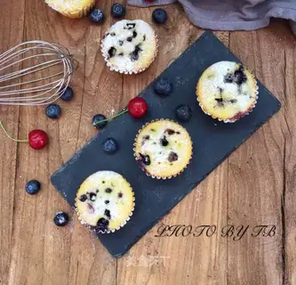 Blueberry maffle