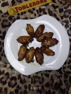 Red fried chicken