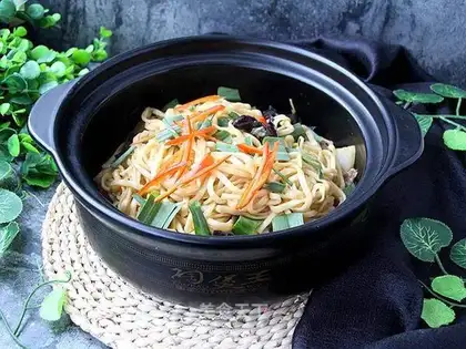 Three casserole noodles