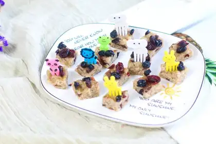 ♪ Dry oatmeal cake ♪