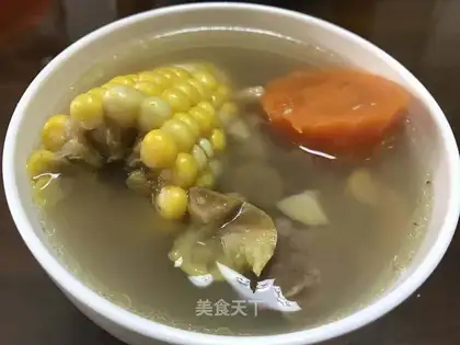 Corn carrot platter