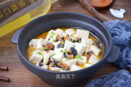 Tofu sea cucumber
