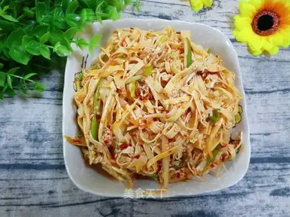 The soy dry tofu