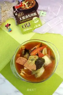 Korean sauce soup