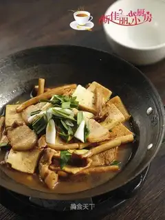 Tea mushroom tofu