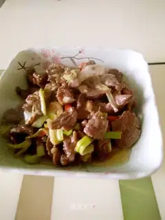 Fries of lamb