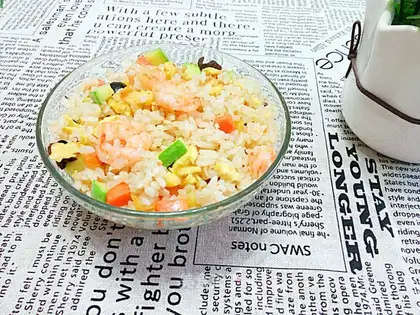 Shrimp rice