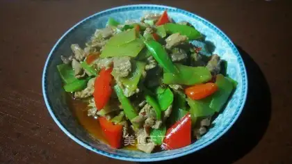 Fried meat