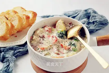 Bacon cream stew