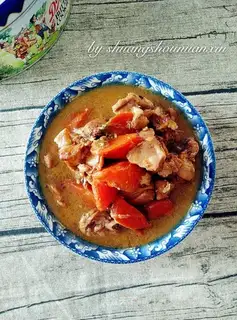 Carrot chicken leg