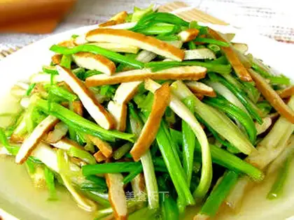 Celery fried dry