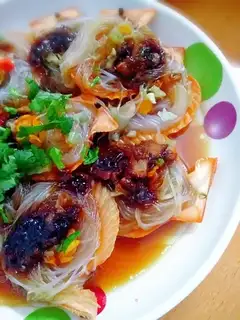 Garlic scallops