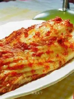 Homemade spicy cabbage