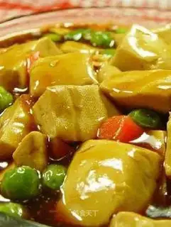 Steamed tofu