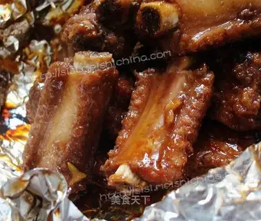 Tin foil chicken wings