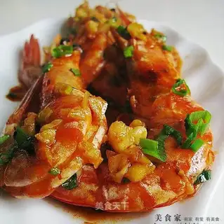Dry roasted prawns