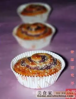 Purple potato roll