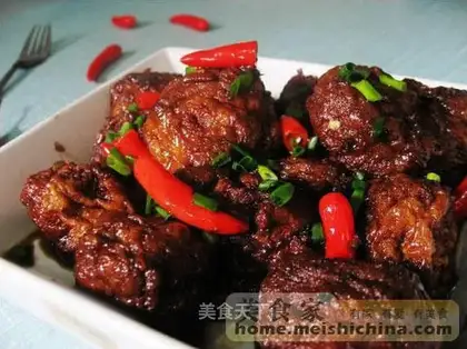 Braised tofu with oil