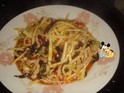 fish-flavored pork