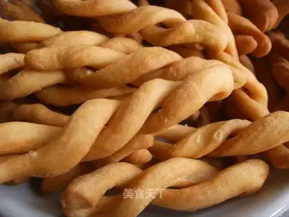 Home-made crisp twist
